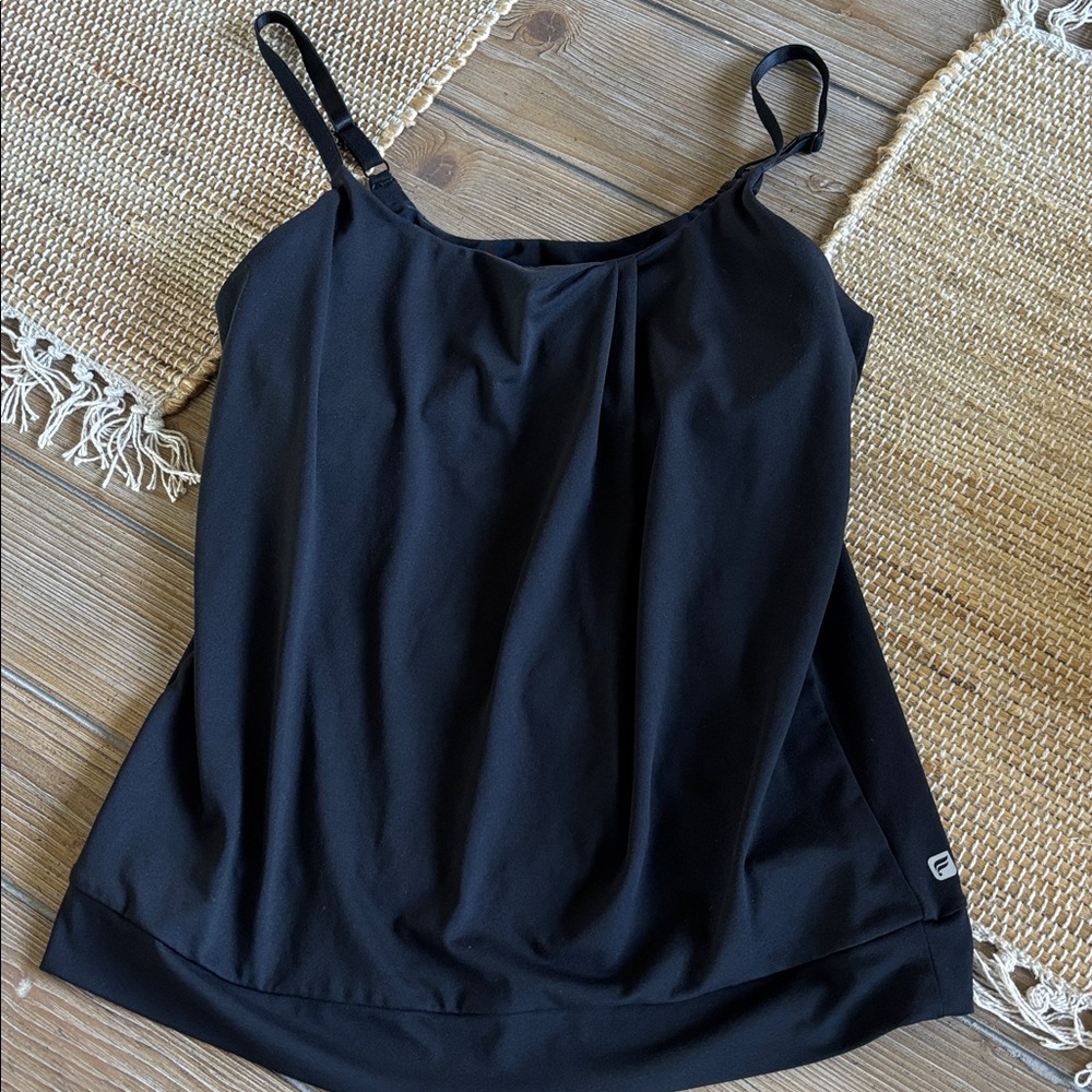 Fabletics Black Athletic Top Size M
